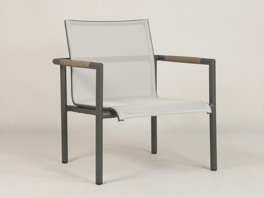 Les jardins Штабелируемое садовое кресло из алюминия с подлокотниками Bastingage Fa06140 / fa06142 - Вид №1