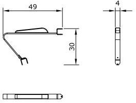 Euroform W Скамья из дерева с подлокотниками со спинкой  1016, 1017, 1018  - Вид №5