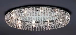 Потолочный светильник Citilux Тахо CL310104 CITILUX ДИЗАЙНЕРСКИЕ 201239 Прозрачный;серебро