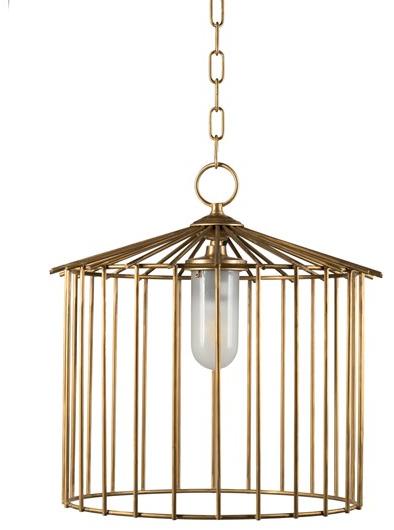 Il Bronzetto Подвесной светильник для улицы из латуни Cage Cag01m / cag01s -out - Вид №1