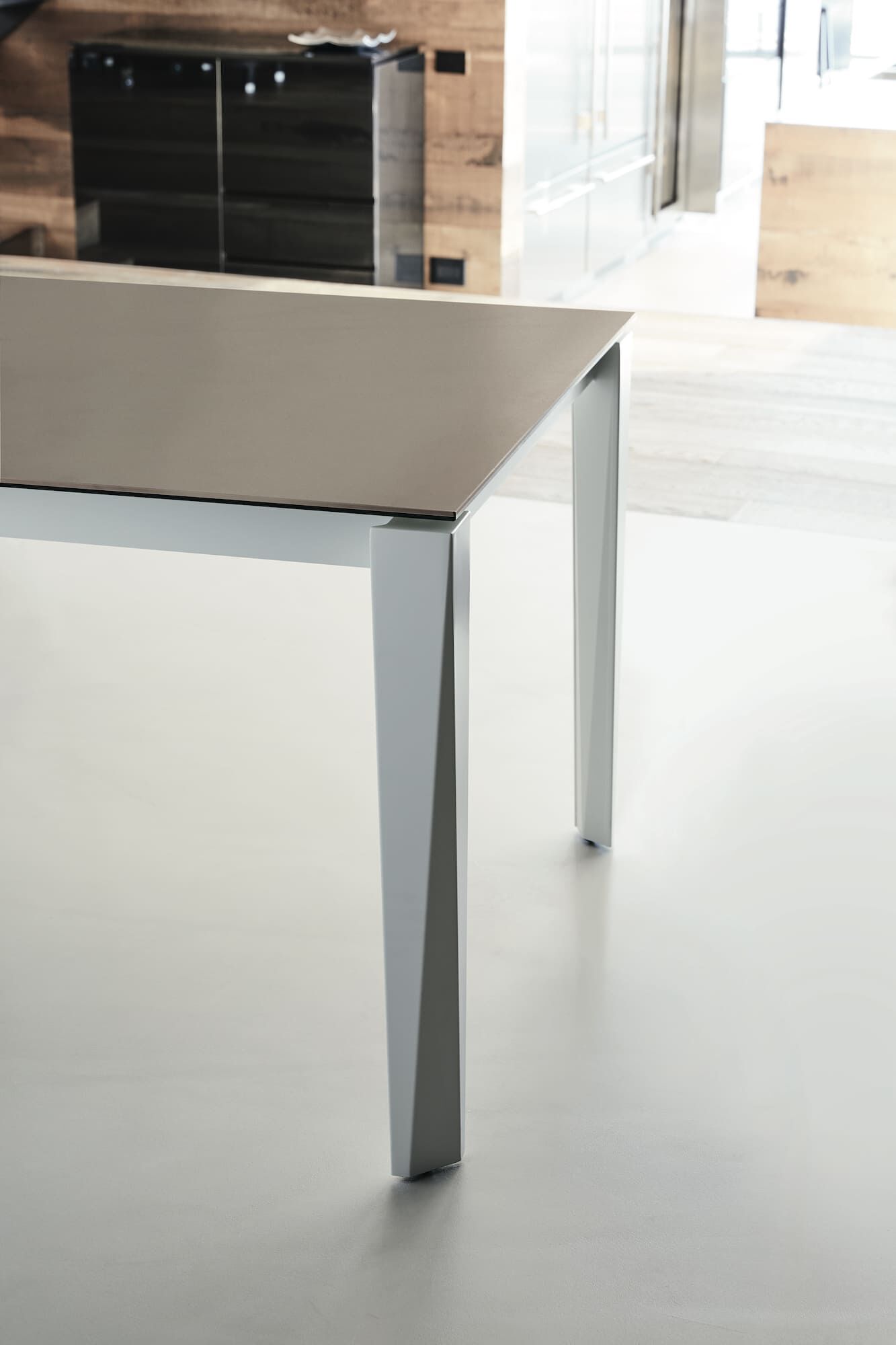 Обеденный стол из нержавеющей стали и SuperMarmo Bontempi Casa CHEF ARCH-00142343 - Вид №4