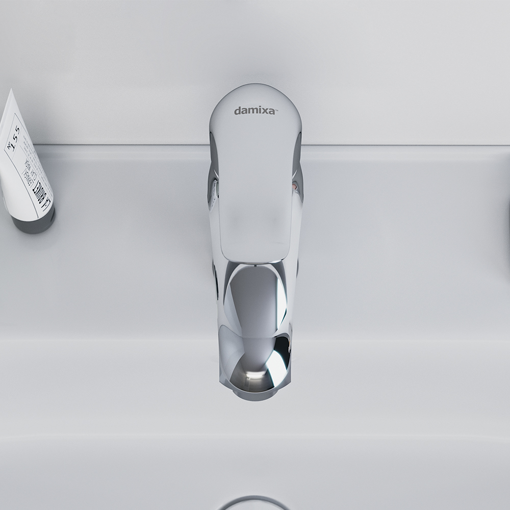 320210000 2 смеситель для умывальника без дк Damixa Palace Evo  - Вид №6