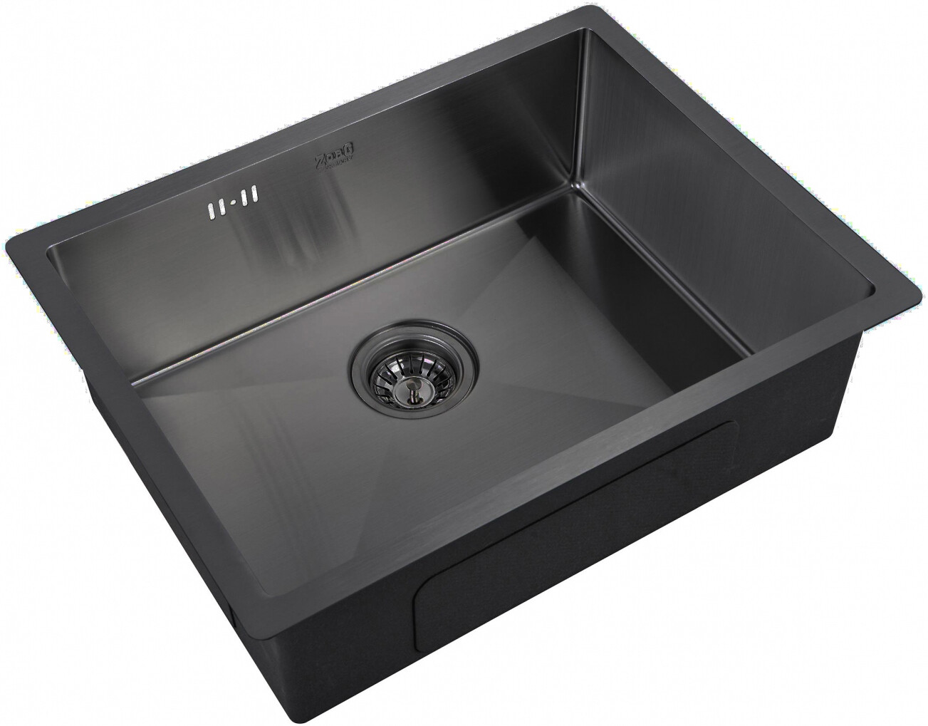 Мойка кухонная ZorG Inox R PVD 5844 GRAFIT из нержавеющей стали, графит