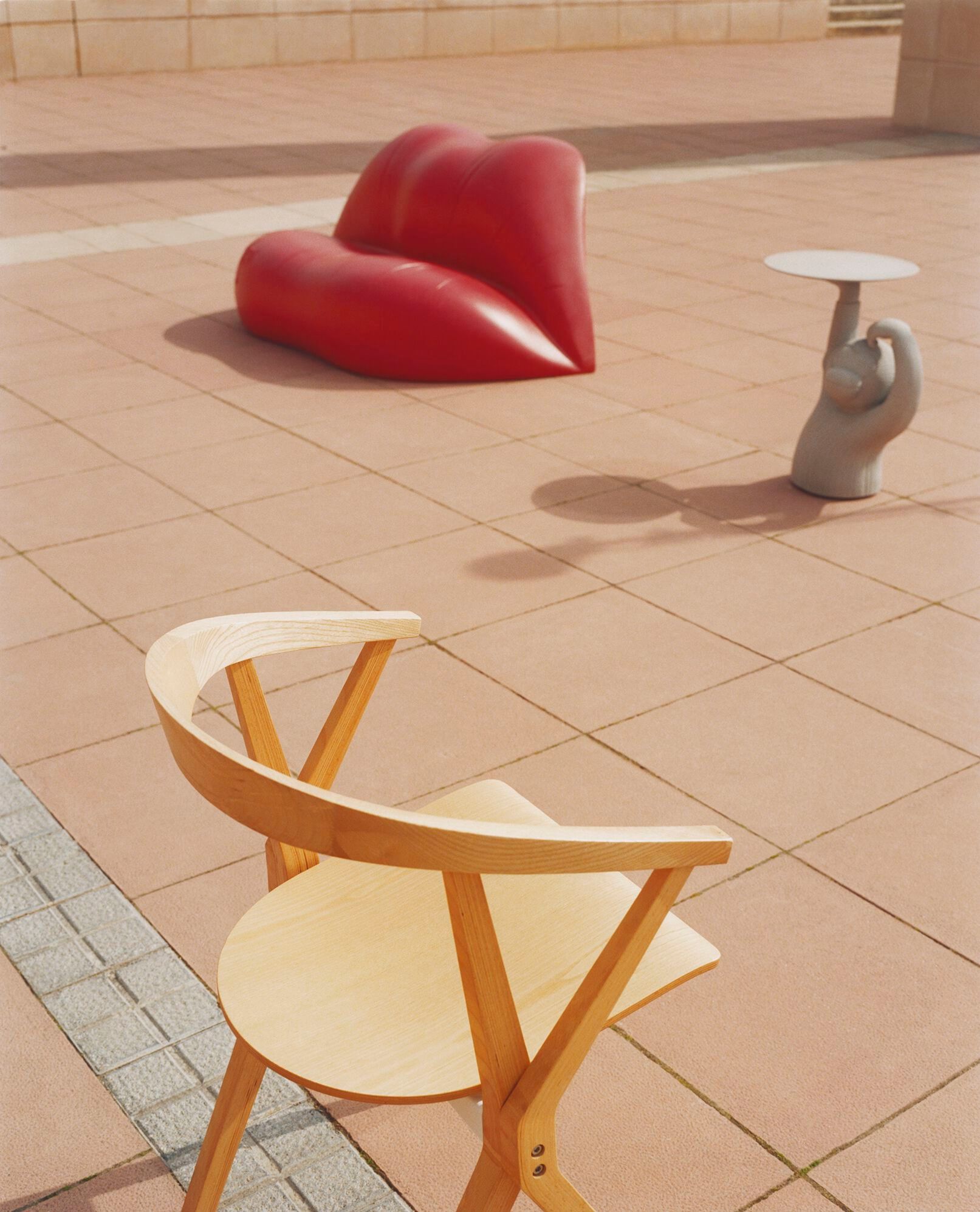 Деревянный складной стул с подлокотниками BD Barcelona CHAIR B ARCH-00114195 - Вид №11