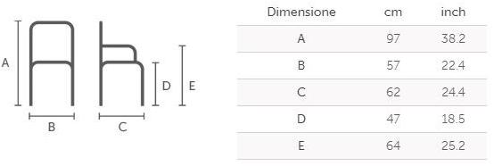 Midj Стул из мягкой ткани с подлокотниками и высокой спинкой Dalia sun-id-1366340 - Вид №1
