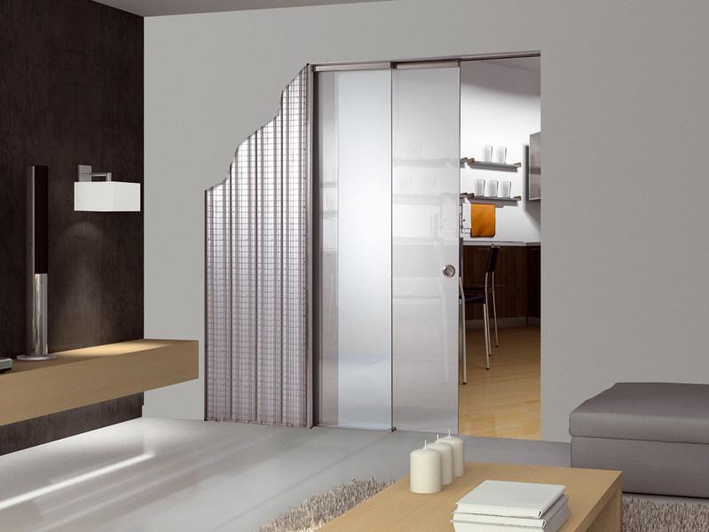 Scrigno Рама стойки для раздвижных дверей с параллельными стеклянными дверями Essential sun-id-1432400 - Вид №4