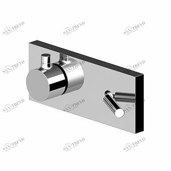 ZP8119 - R99692 Смеситель для ванны и душа, однорычажный, с переключателем на 3 направления. Zucchetti Pan 