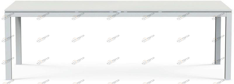 Ethimo Выдвижной прямоугольный садовый стол из металла Flat Fttrm14_t