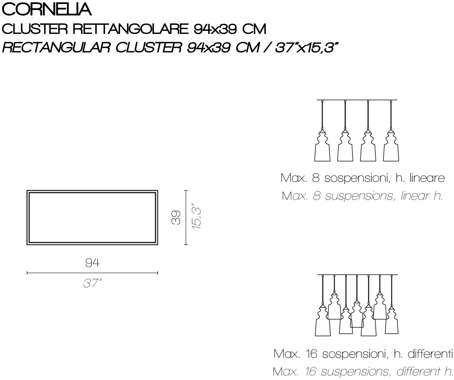 Contardi Подвесной светильник из прозрачного выдувного стекла Cornelia sun-id-1511278 - Вид №8