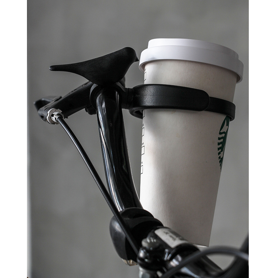 Держатель для стаканов bird, черный QUALY ДИЗАЙНЕРСКИЕ 300568 Черный  - Вид №3