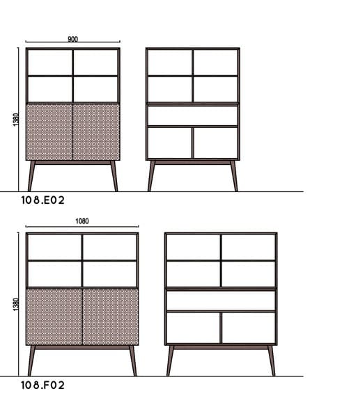 Шкаф с распашными дверцами Barba design ARCH-00017461 - Вид №1