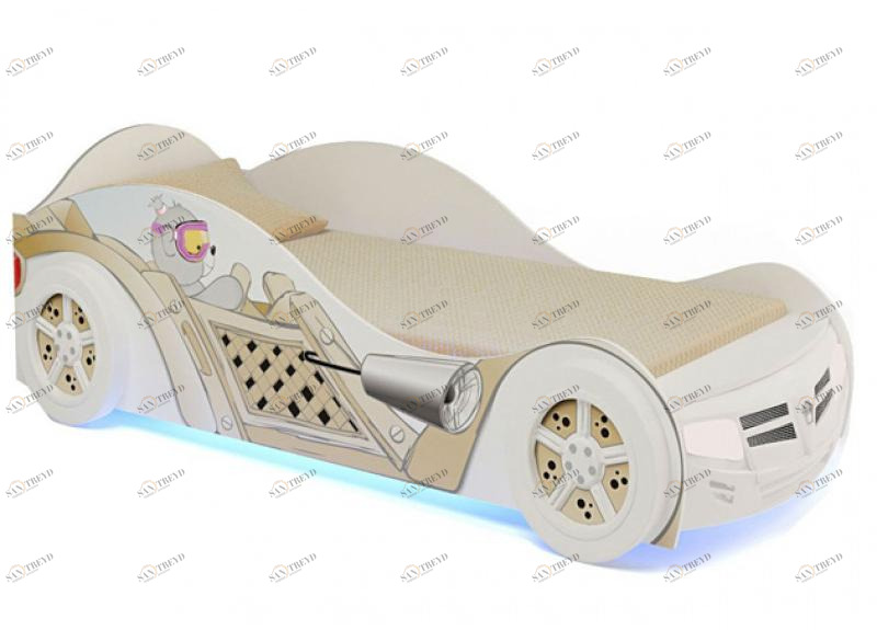 Кровать машина ABC-KING Bears GIRL (160*90) 4631148425347