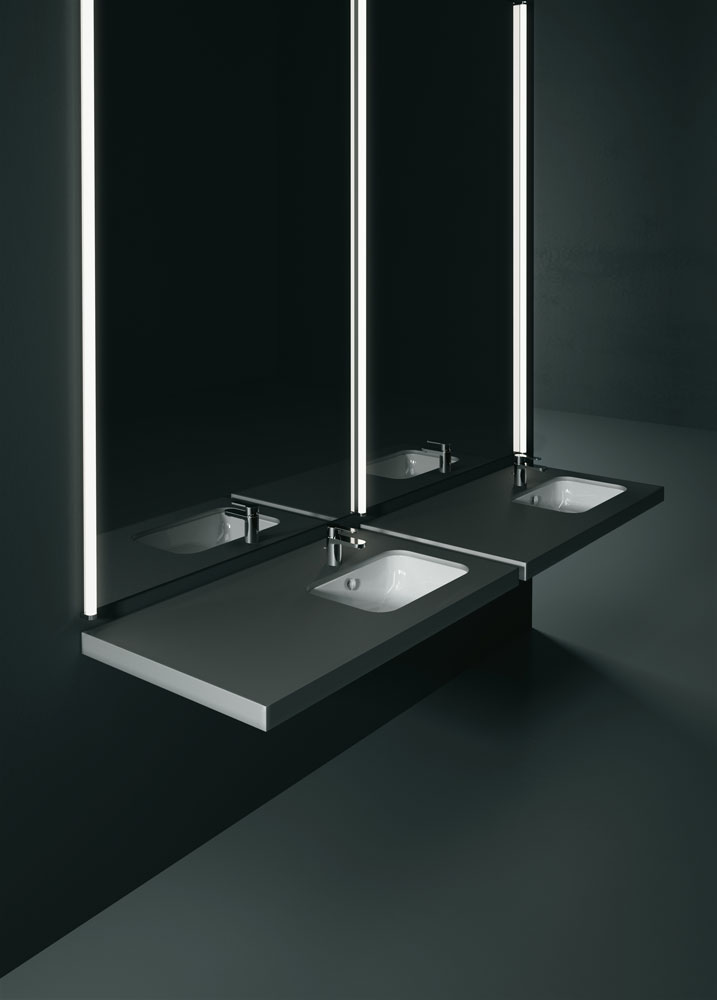 724311 Встроенная раковина под столешницу овальная GSI ceramica Pura - Вид №2