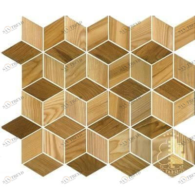 Мозаика и 3D панели из дерева Tarsi Куб 2d802 Дуб Селект (Гладкая) 430х372 мм 1401100154