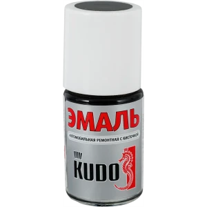 Эмаль автомобильная Kudo с кисточкой цвет авантюрин 15Мл