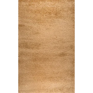 Ковер полипропилен Шагги Тренд 100x200 см цвет темно-бежевый