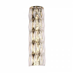 Настенный светильник вертикальный золото Newport gold 10125/A NEWPORT 10120 00-3890844 Золото;прозрачный