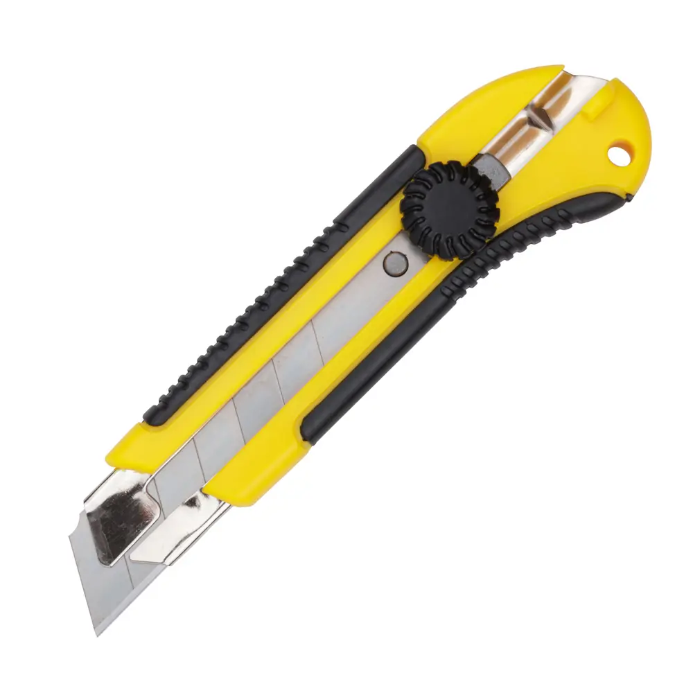 Нож строительный Fit 10326 пластиковый корпус сегментное лезвие 25 мм STLM-2146923