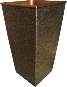 1300-51 Горшок д. цветов Carre 26х26 19л(10,5л) Золотой дождь Цветочная коллекция