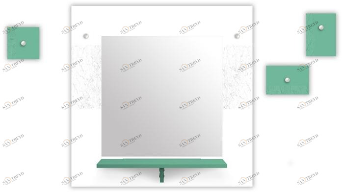 LAS Зеркало / плечики из мдф sun-id-1441759