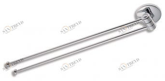 Полотенцедержатель двойной Novaservis Metalia 1 6129.0 хром 61290