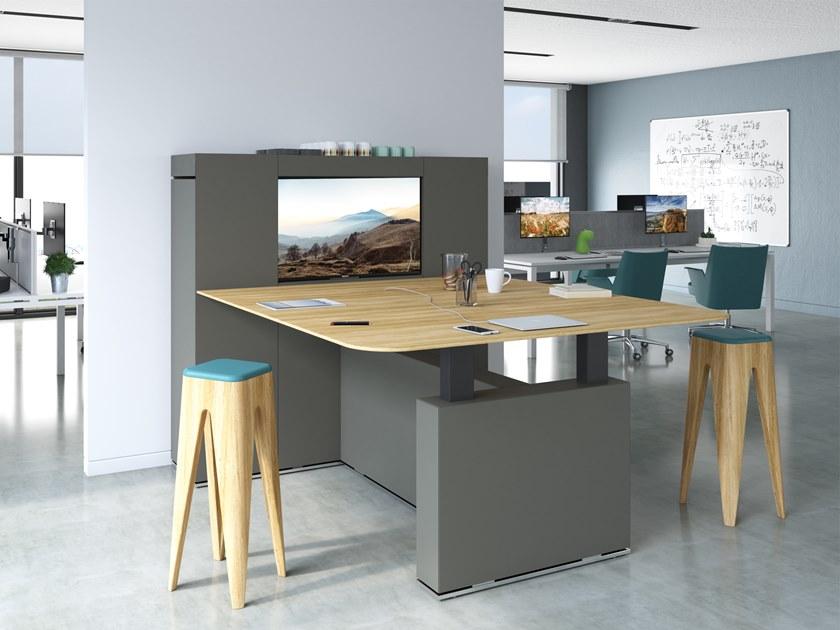 ESTEL GROUP Мультимедийный стол для переговоров Isole h150 sun-id-1392612 - Вид №3