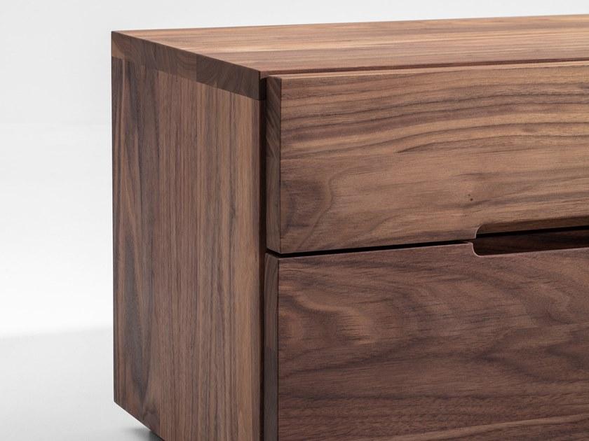 ZEITRAUM Прикроватная тумбочка из массива дерева с ящиками sun-id-1504349 - Вид №3