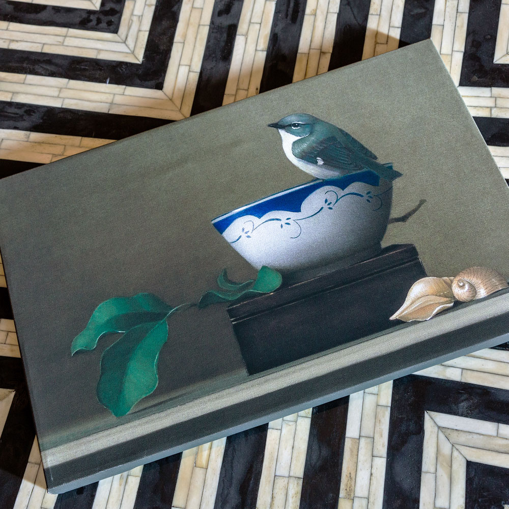 6111207 Картина «Мистер Чайкин» (холст, галерейная натяжка) Object Desire  - Вид №3