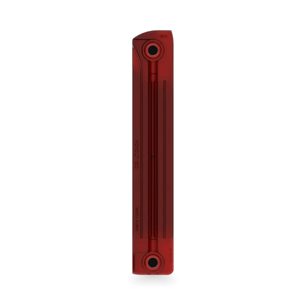 Радиатор секционный Rifar Monolit M50012RAL3011 500/100 12 секций боковое подключение биметалл бордо 82560814 STLM-2039460 - Вид №2