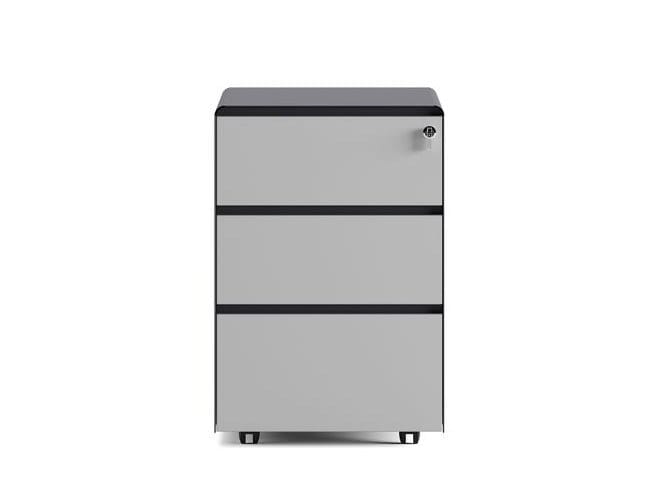 Окрашенный металлический офисный комод с колесами с замком Ersa Steam ARCH-00143428 - Вид №1