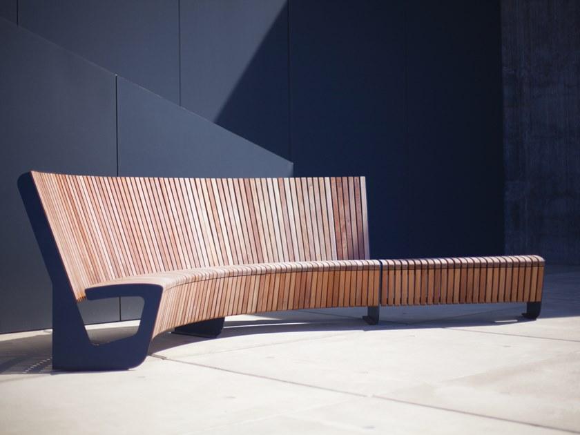 mmcité1 Изогнутая скамья со спинкой sun-id-1493570 - Вид №6