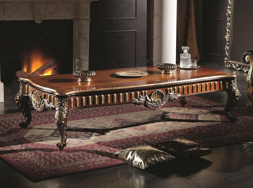 SCAPPINI & C Высокий прямоугольный деревянный стол 35th anniversary 2212