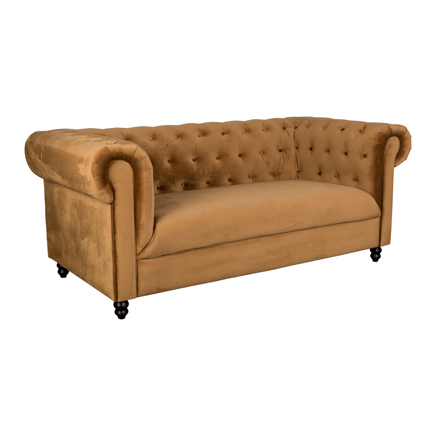Диван-софа Chester золотисто-коричневый Dutchbone 3200134 - Вид №1
