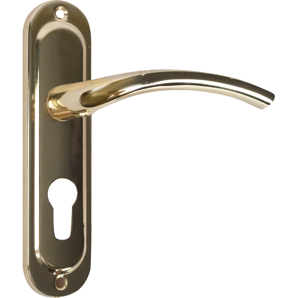 INSPIRE Ручка дверная Nancy GP с механизмом для межкомнатных дверей в золоте 843391 STLM-0048589
