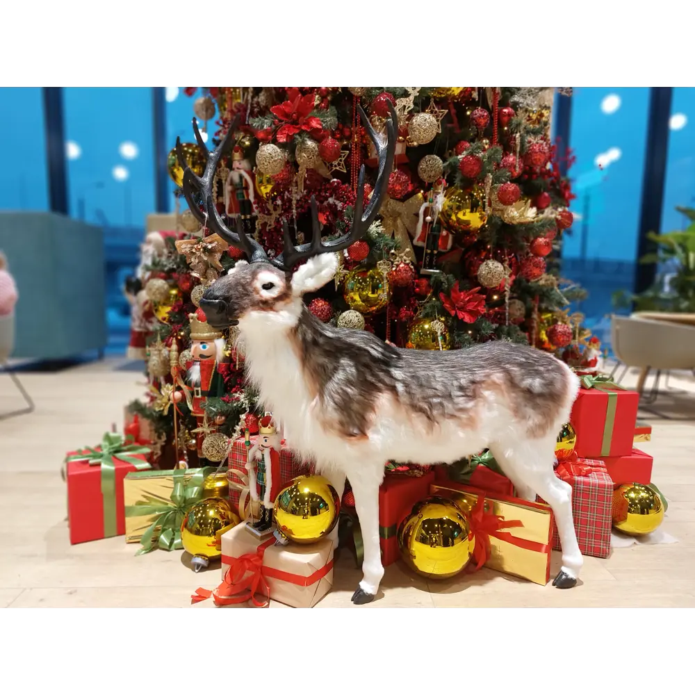 83558122 Фигурка декоративная Олень 120x55x144 см STLM-1465138 Santreyd Christmas - Вид №7