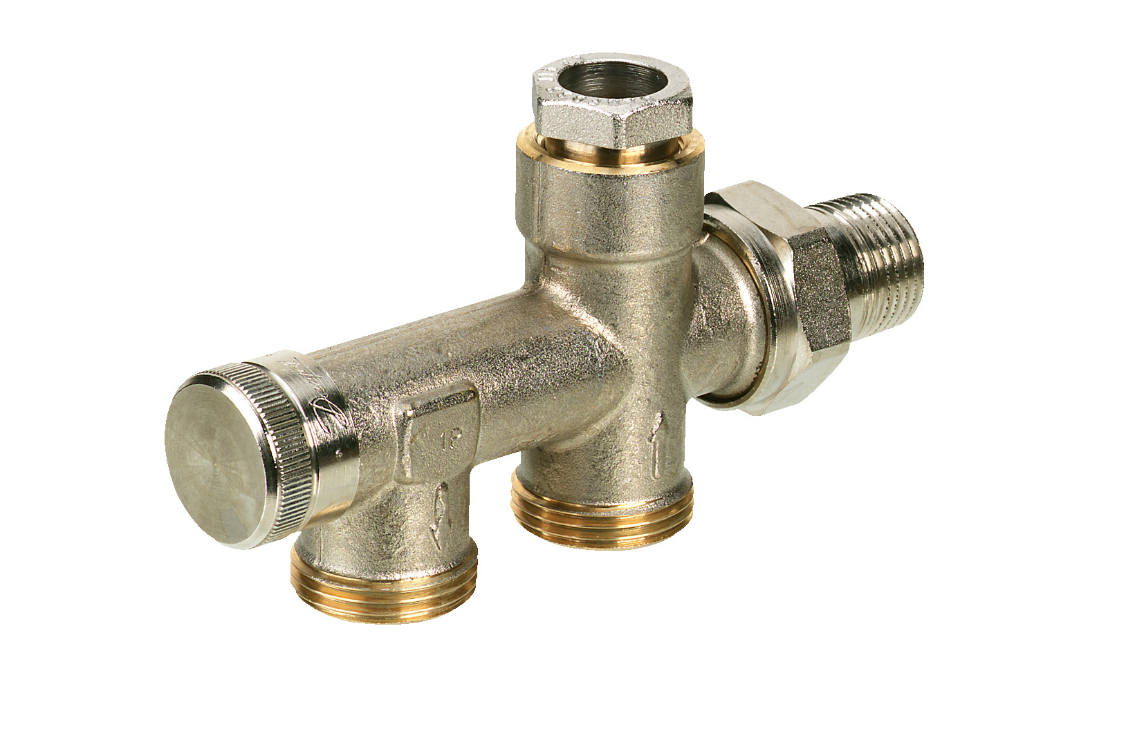 Danfoss Гарнитура RTR-K для двухтрубной насосной системы отопления Соединит. трубка для RTD-K l=950 мм 013G3377  - Вид №7