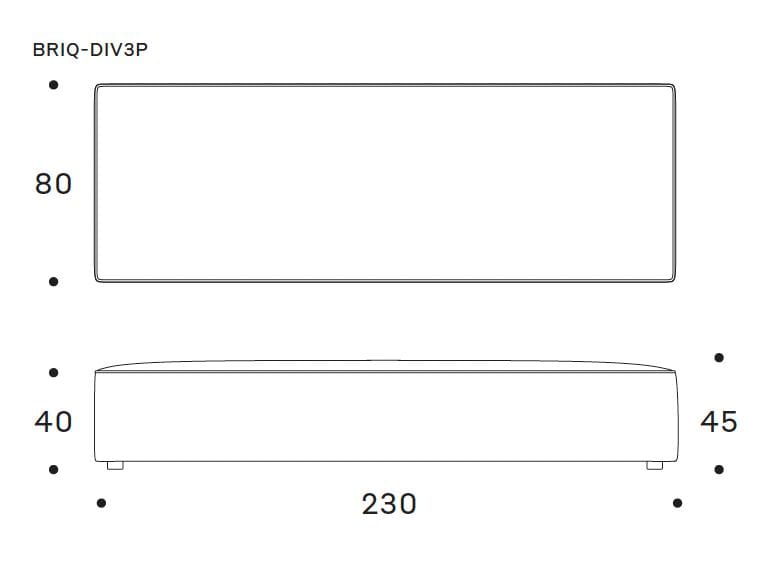 3-местный алюминиевый открытый диван с плетением Nodo Italia Antonio Marras + Nodo Italia ARCH-00151240 - Вид №18