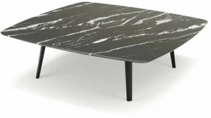 MisuraEmme Низкий квадратный мраморный журнальный столик Atelier