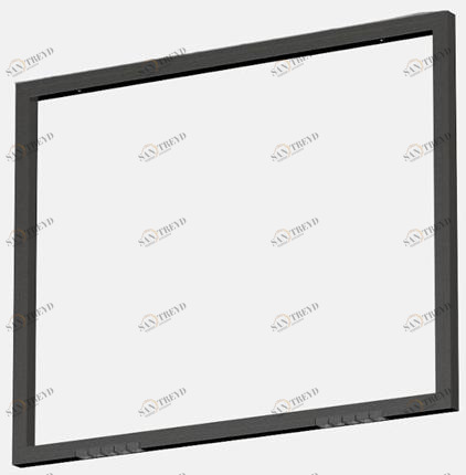Lucifero's Светодиодный потолочный светильник из экструдированного алюминия File flex square Fxp03.9