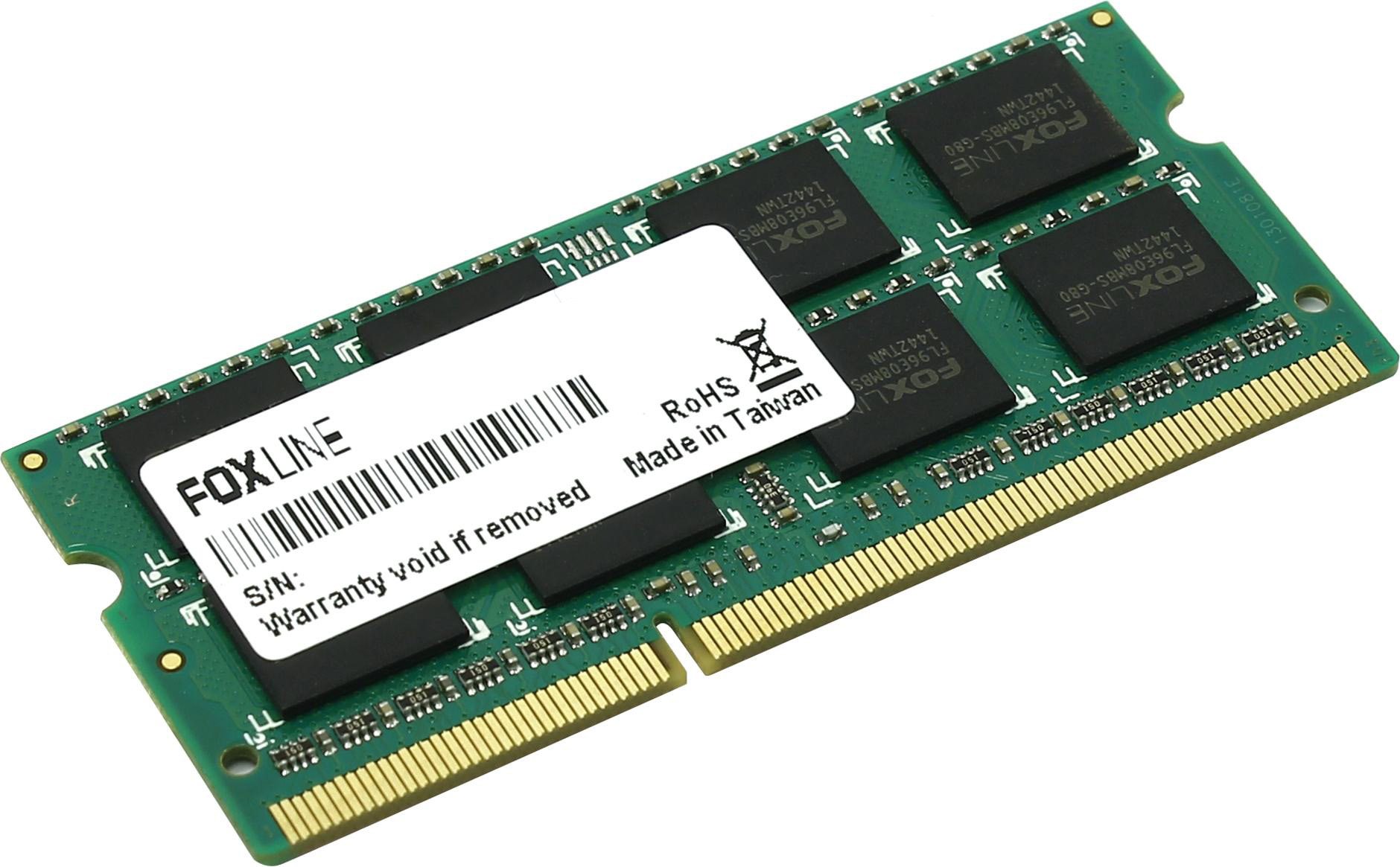 FL1333D3S9S1-4G, FL1333D3S9SI-4G sodimm 4gb 1333 ddr3 cl9 ( 512*8) Foxline Santreyd 