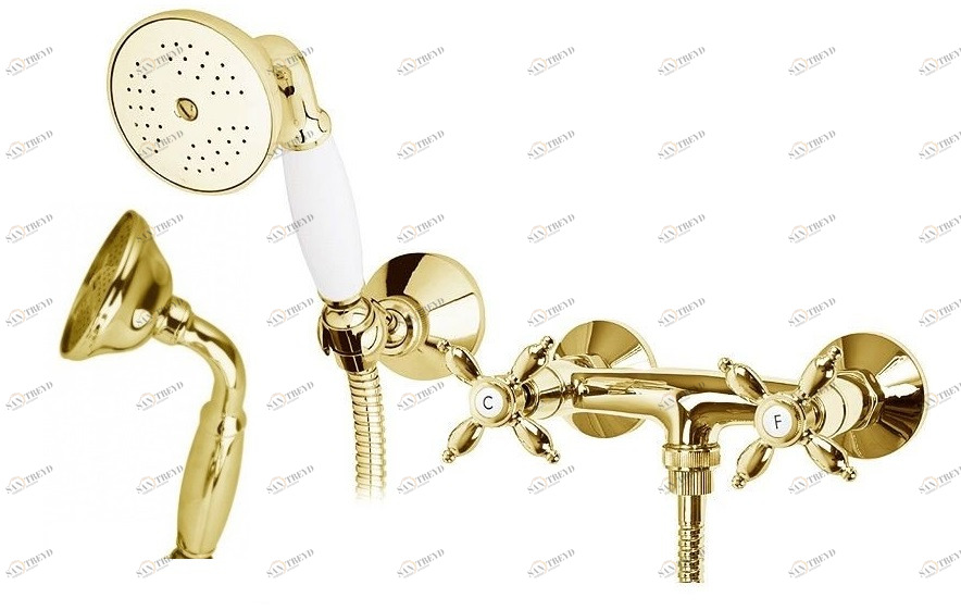 Смеситель для душа в комплекте с ручным душем CEZARES NOSTALGIA-D-03/24-M