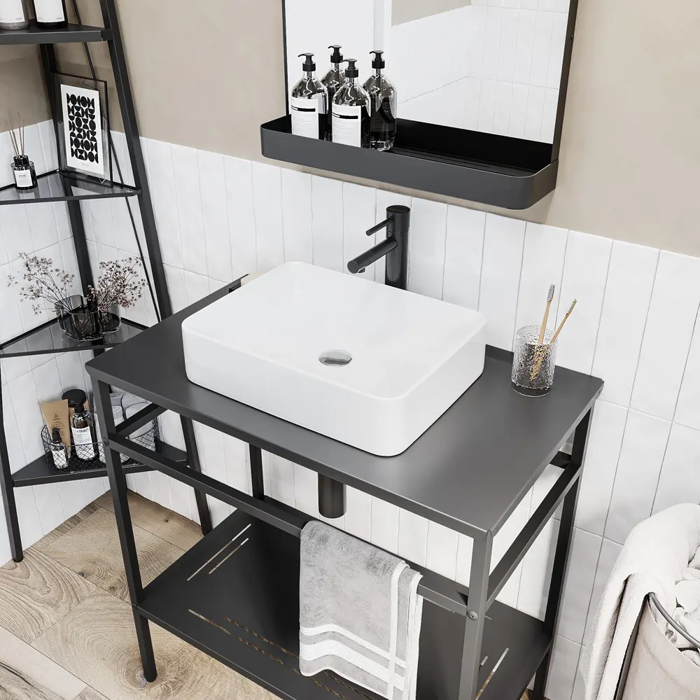 Столешница KONSENSA Бруклин для ванной 75×44 см 89375188 STLM-1327099 - Вид №3