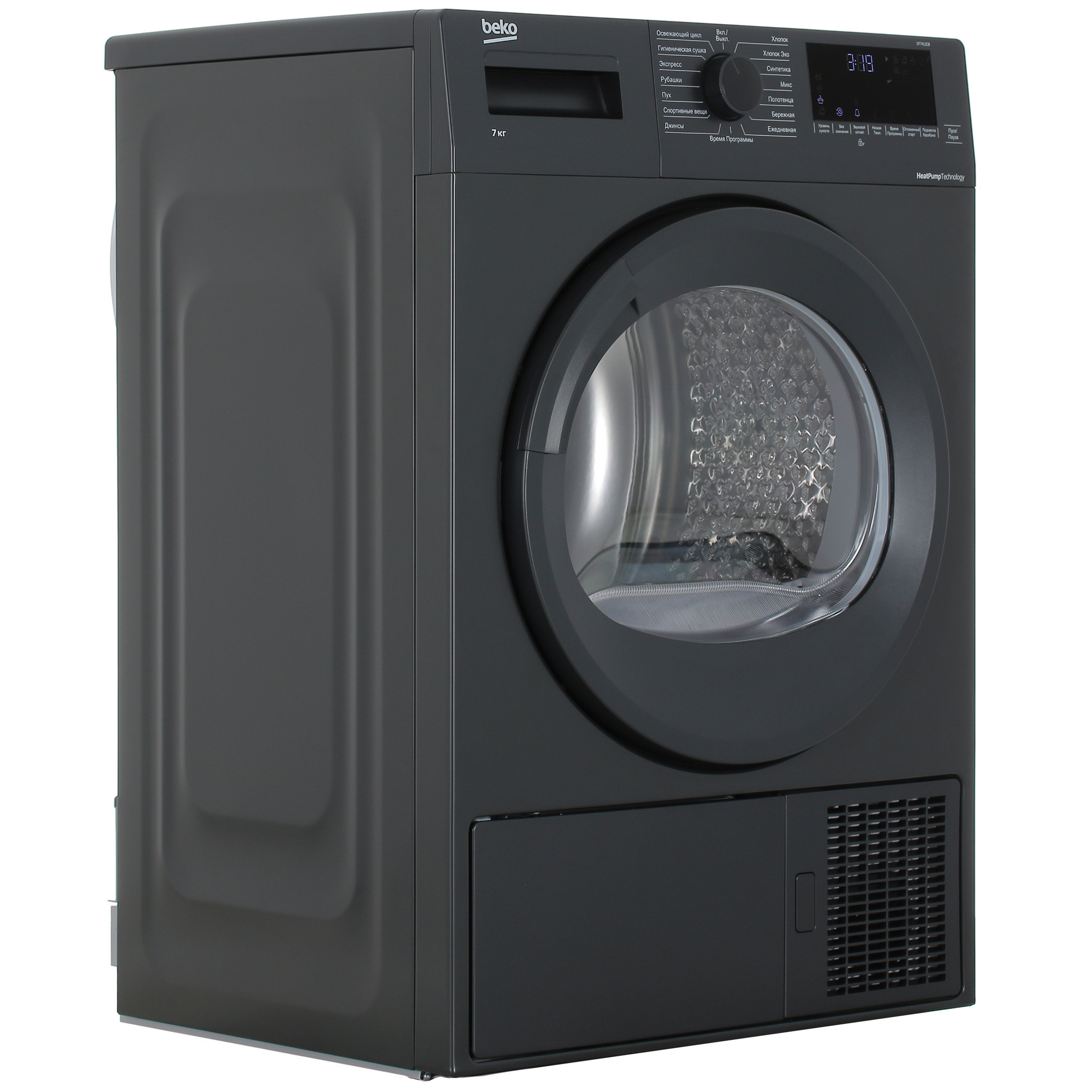 9062563 Сушильная машина Beko DF7412GB черный STDN-0040838 - Вид №1