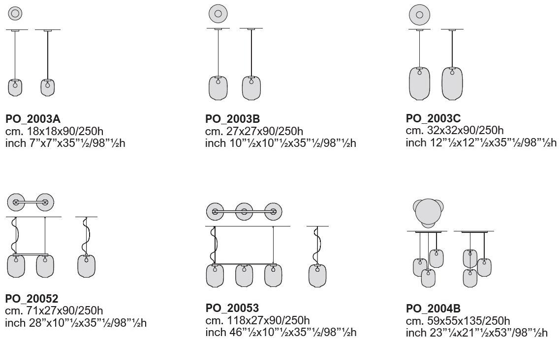 Cappellini Подвесной светильник из стекла Arya sun-id-1409551 - Вид №3