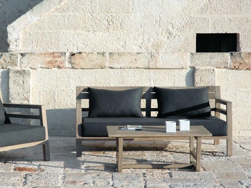 Ethimo Прямоугольный столик для сада из тика Costes Cotr0100 - Вид №6