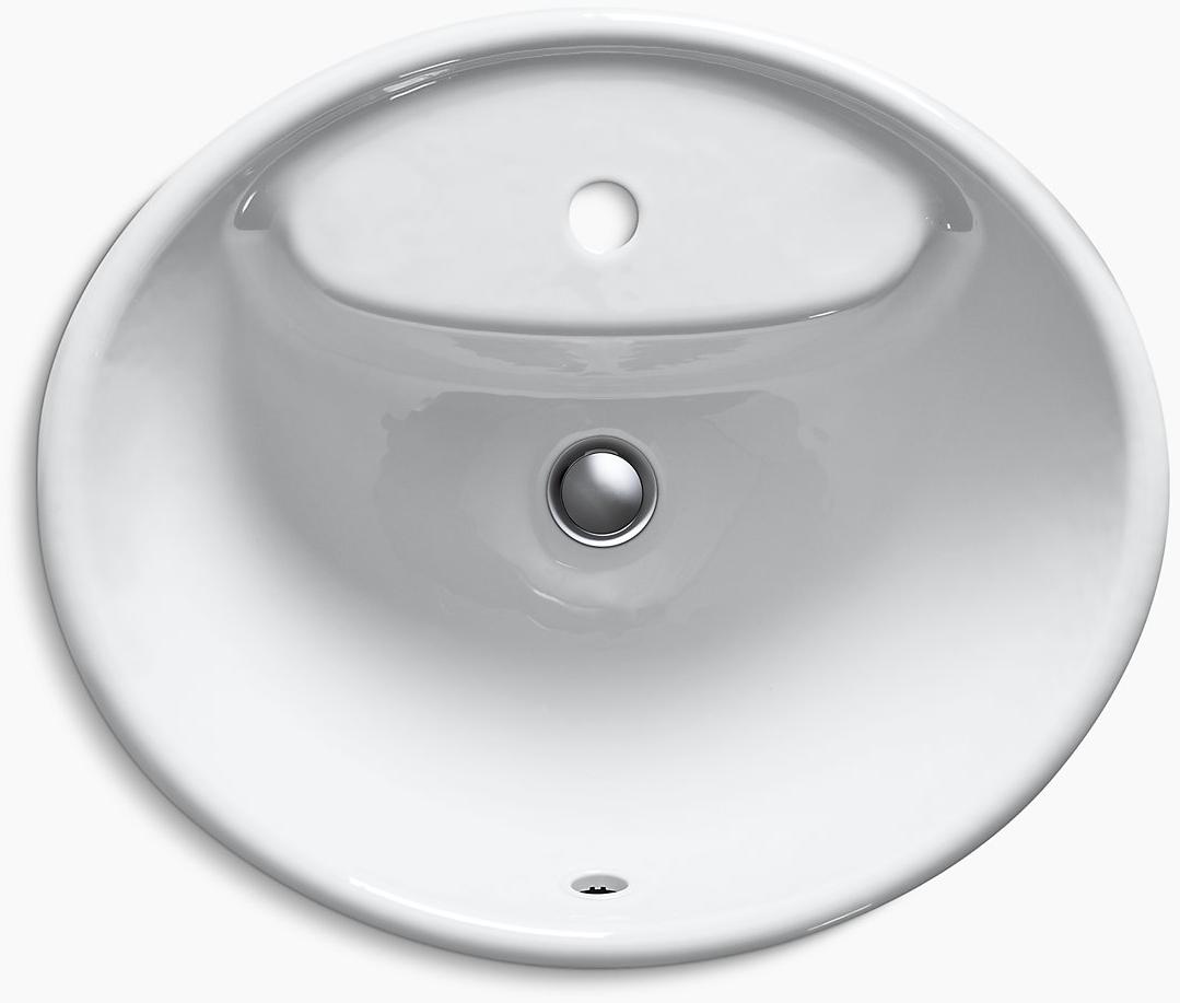 KOHLER Встраиваемая мойка Tides с одним отверстием для смесителя K-2839-1-95  - Вид №2
