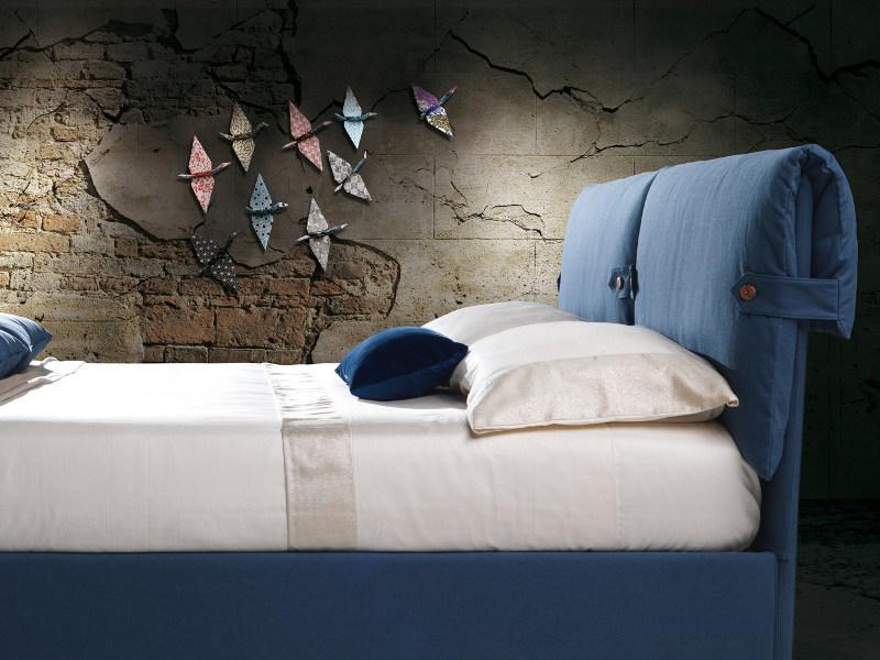 Milano Bedding Двуспальная кровать с мягким изголовьем sun-id-1452034 - Вид №1