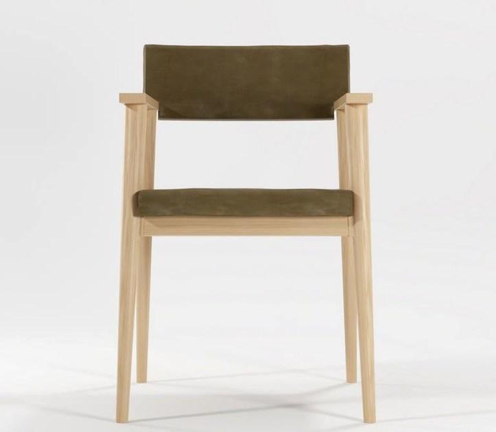 KARPENTER Мягкое кожаное кресло с подлокотниками Vintage sun-id-1444789 - Вид №1