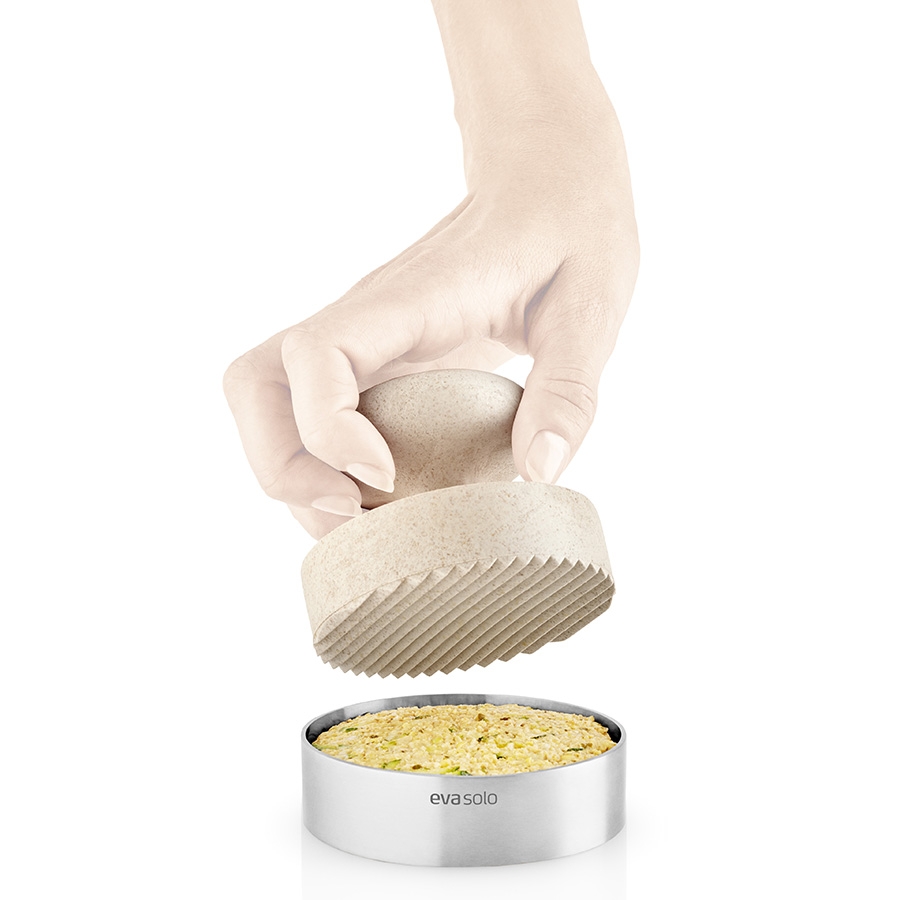 Пресс для котлет бежевый Green Tool EVA SOLO ДИЗАЙНЕРСКИЕ 00-3871010 Бежевый;хром  - Вид №5