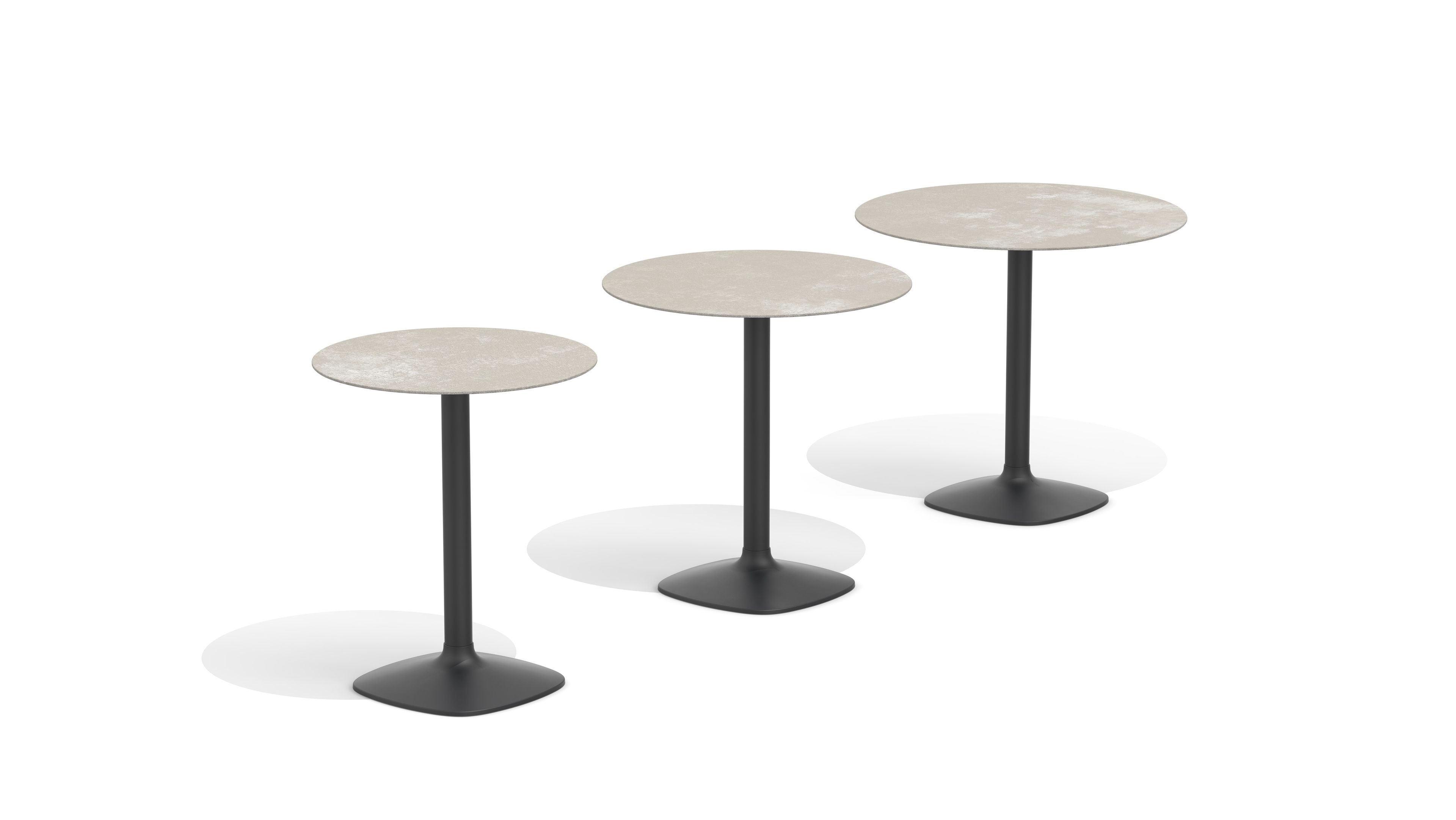 Высокий круглый керамический стол Desalto ELLIS ARCH-00060242 - Вид №1